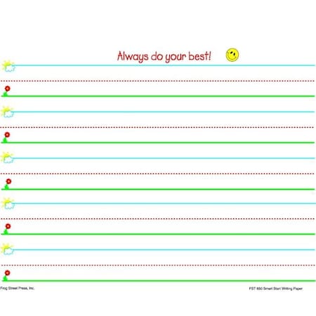 Frog Street Press Frog Street Press 1301916 Line Smart Start Writing Paper; Pack of  40 1301916